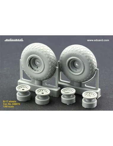 B-17 wheels, 1/48 - Eduard Accessories 648078