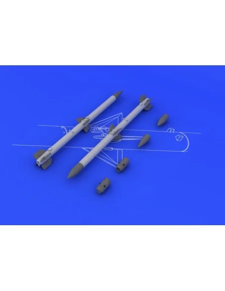 AIM-120C AMRAAM, 1/48 - Eduard Accessories 648087