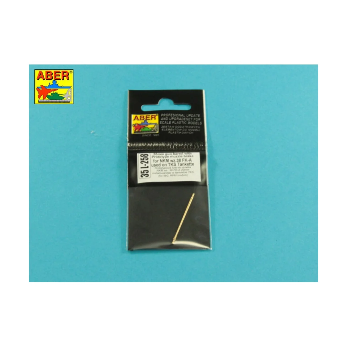 20mm gun barrel with prototype muzzle brake for nkm wz.38 FK-A used...