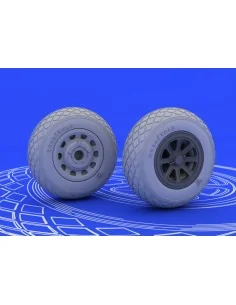 P-51 wheels, 1/48 - Eduard Accessories 648092