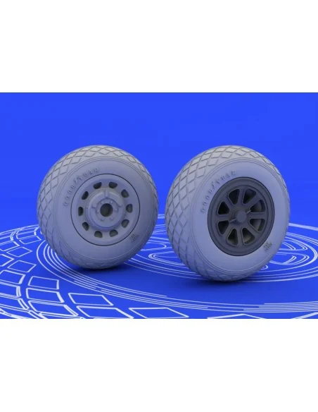 P-51 wheels, 1/48 - Eduard Accessories 648092