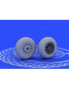 P-51 wheels, 1/48 - Eduard Accessories 648092 2