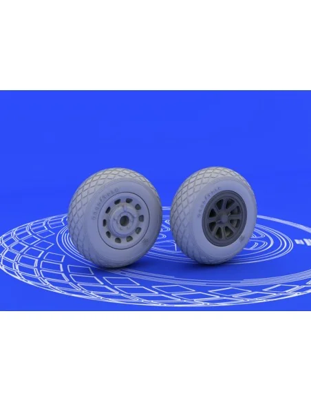 P-51 wheels, 1/48 - Eduard Accessories 648092
