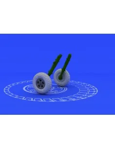 Spitfire wheels - 5 spoke for Eduard, 1/48 - Eduard Accessories 648098