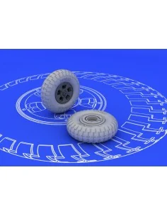 Spitfire wheels - 5 spoke for Eduard, 1/48 - Eduard Accessories 648098 2