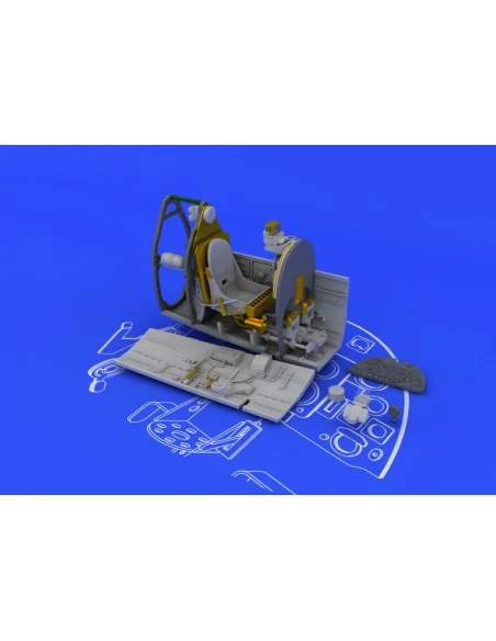 Spitfire Mk.IX cockpit for Eduard, 1/48 - Eduard Accessories 648100