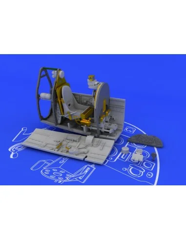 Spitfire Mk.IX cockpit for Eduard, 1/48 - Eduard Accessories 648100