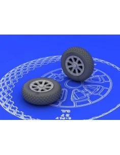 F6F wheels for Eduard, 1/48 - Eduard Accessories 648102 2