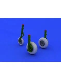 Me 262 wheels for Tamiya, 1/48 - Eduard Accessories 648106