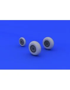 [NO_DESC] Me 262 wheels for Tamiya, 1/48 - Eduard Accessories 648106 2