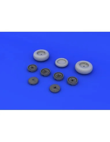 [NO_DESC] Me 262 wheels for Tamiya, 1/48 - Eduard Accessories 648106