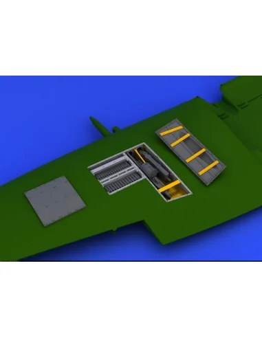 Spitfire Mk.IX gun bay for Eduard, 1/48 - Eduard Accessories 648113