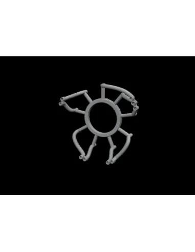 Spitfire wheels - 4 spoke for Eduard, 1/48 - Eduard Accessories 648115