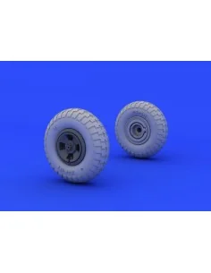 Spitfire wheels - 4 spoke for Eduard, 1/48 - Eduard Accessories 648118 2