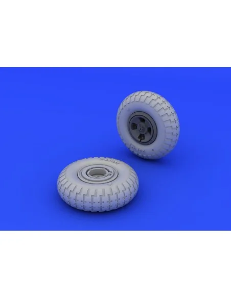 Spitfire wheels - 4 spoke for Eduard, 1/48 - Eduard Accessories 648118