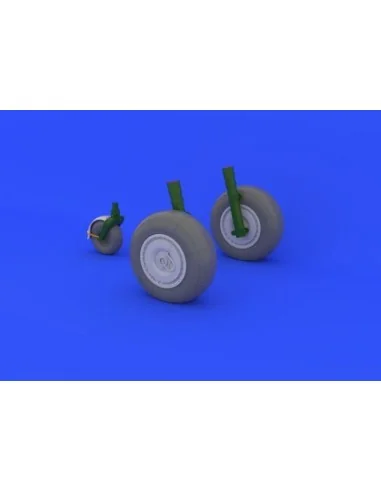 Ju 88 wheels late for Dragon, 1/48 - Eduard Accessories 648134