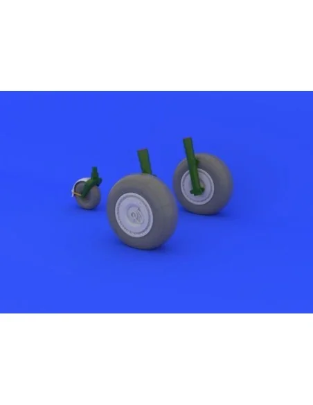 Ju 88 wheels late for Dragon, 1/48 - Eduard Accessories 648134