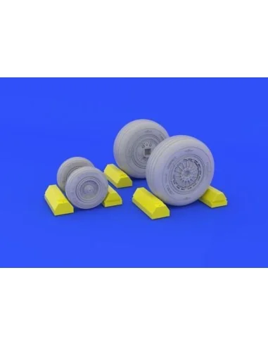 F-4C wheels for Academy, 1/48 - Eduard Accessories 648142