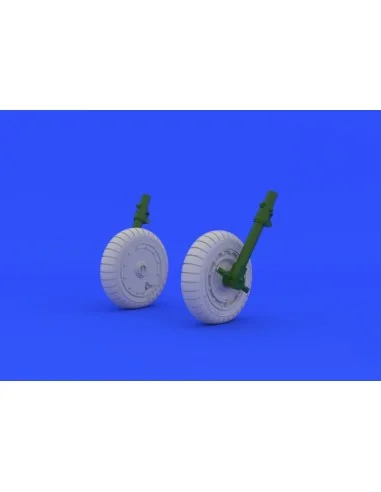 Fw 190 wheels late for Eduard, 1/48 - Eduard Accessories 648150