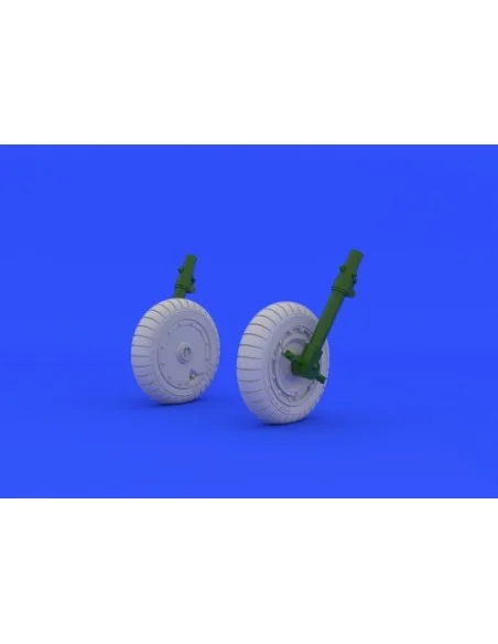 Fw 190 wheels late for Eduard, 1/48 - Eduard Accessories 648150