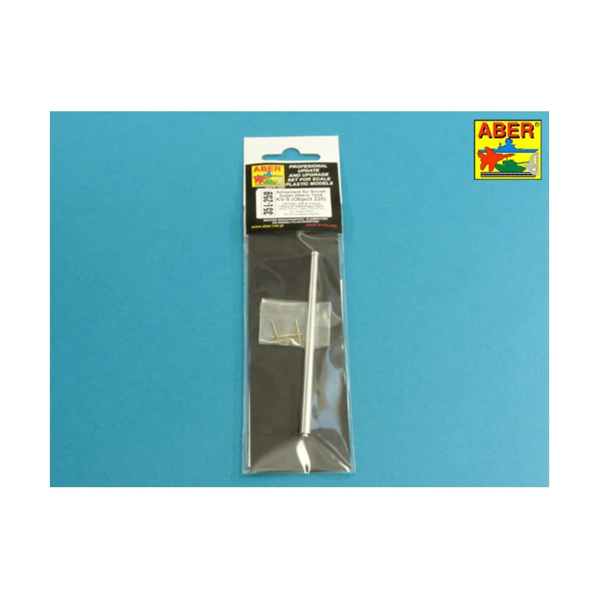 Armament for Soviet Super Heavy Tank KV-5 (Object 225) - Aber Model...