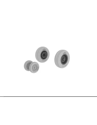 A-6 wheels for Hobby Boss, 1/48 - Eduard Accessories 648193