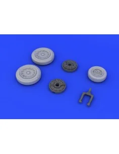 A-4E/F wheels for Eduard/Hasegawa, 1/48 - Eduard Accessories 648214 2