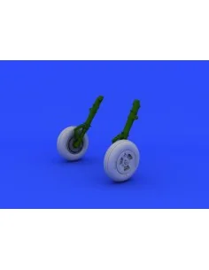 Spitfire Mk.XVI wheels-3 spoke for Eduar, 1/48 - Eduard Accessories...