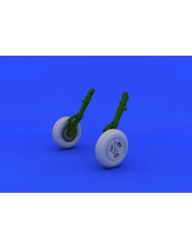 Spitfire Mk.XVI wheels-3 spoke for Eduar, 1/48 - Eduard Accessories...