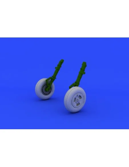 Spitfire Mk.XVI wheels-3 spoke for Eduar, 1/48 - Eduard Accessories...