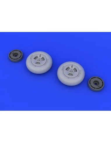 Spitfire Mk.XVI wheels-3 spoke for Eduar, 1/48 - Eduard Accessories...