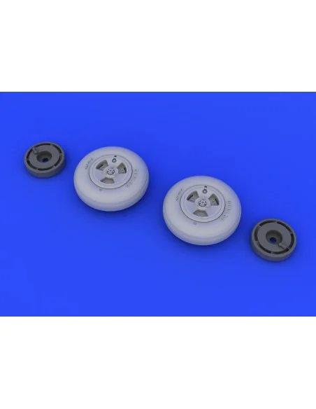 Spitfire Mk.XVI wheels-3 spoke for Eduar, 1/48 - Eduard Accessories...