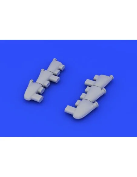[NO_DESC] Hurricane Mk.I exhaust stacks f.Airfix, 1/48 - Eduard Acc...