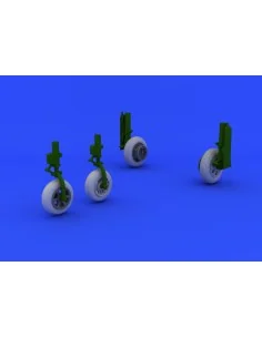 [NO_DESC] F-86F wheels for Hasegawa, 1/48 - Eduard Accessories 648235