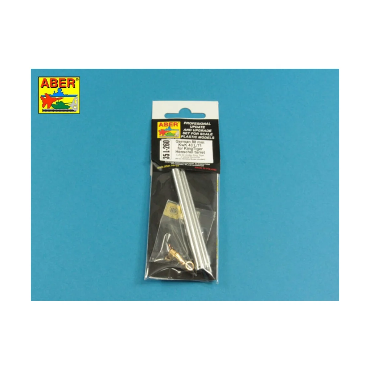 Barrel for German 8,8cm Kw.K 43 (L/71) gun used on Tiger B Henschel...