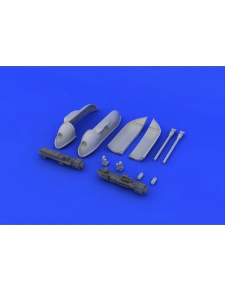 Bf 109 cannon pods for Eduard, 1/48 - Eduard Accessories 648246
