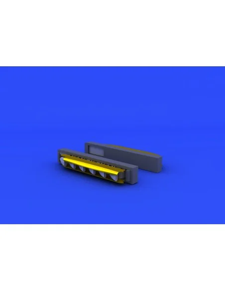 Bf 109G exhaust stacks for Eduard, 1/48 - Eduard Accessories 648247