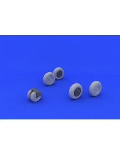 MiG-31 wheels for AMK, 1/48 - Eduard Accessories 648248 2