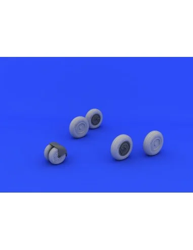 MiG-31 wheels for AMK, 1/48 - Eduard Accessories 648248