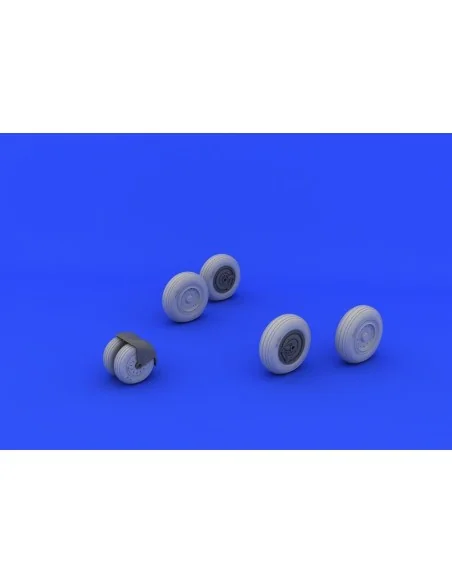 MiG-31 wheels for AMK, 1/48 - Eduard Accessories 648248