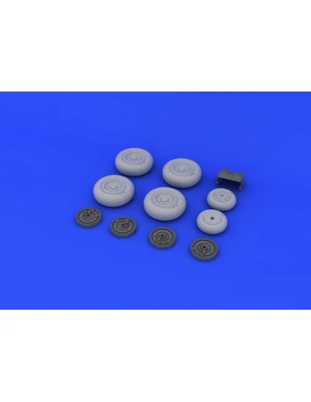 [NO_DESC] MiG-31 wheels for AMK, 1/48 - Eduard Accessories 648248