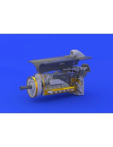 Bf 109G-6 engine &fuselage guns f.Eduard, 1/48 - Eduard Accessories...