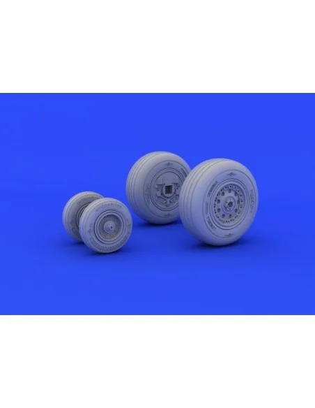 F-4J wheels for Academy, 1/48 - Eduard Accessories 648253