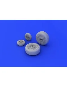 F-4J wheels for Academy, 1/48 - Eduard Accessories 648253 2