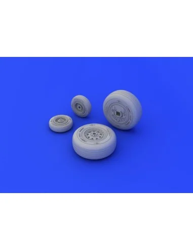 F-4J wheels for Academy, 1/48 - Eduard Accessories 648253
