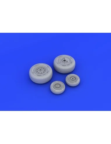 F-4J wheels for Academy, 1/48 - Eduard Accessories 648253