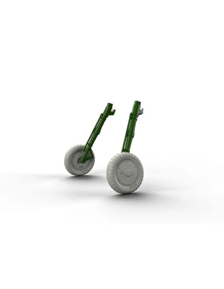 Bf 109G-6 wheels, 1/48 - Eduard Accessories 648261