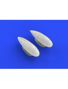 Bf 109G external fuel tanks for Eduard, 1/48 - Eduard Accessories 6...