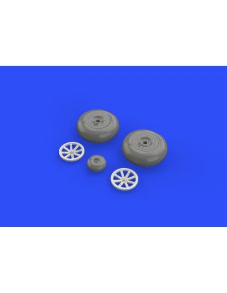 P-40B wheels for Airfix, 1/48 - Eduard Accessories 648270