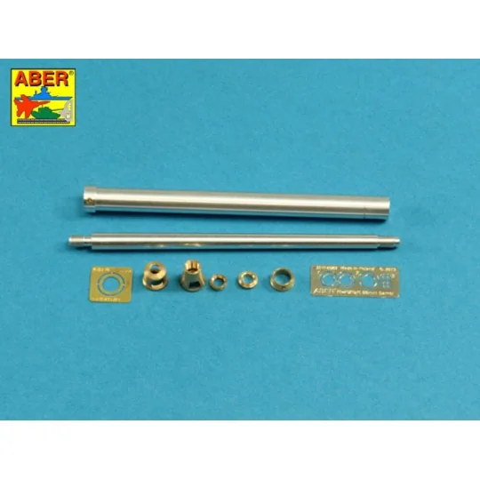 Barrel for German 8, 8cm Kw.K 43 (L/71) gun used on Tiger B Hensche...